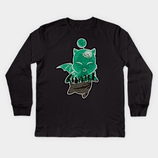 THE RETURN OF THE FANTASY Kids Long Sleeve T-Shirt